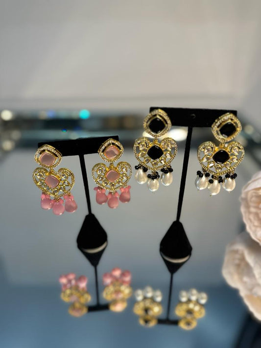 Tyaani Kundan Earrings