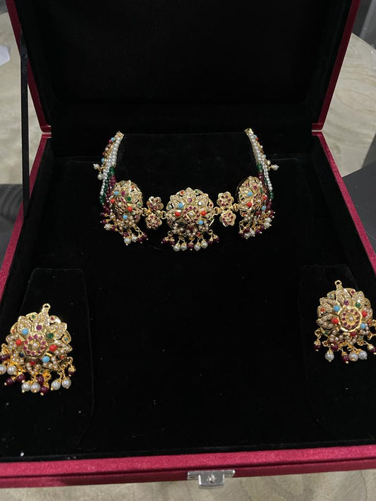 Jadau Multi Set With studs